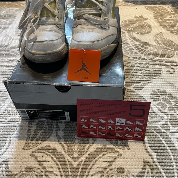 Air Jordan Retro 5 Stealth Sz 10.5 - Picture 4 of 7